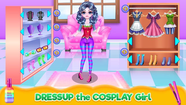 Cosplay Girl Hair Salon(圖5)-速報App