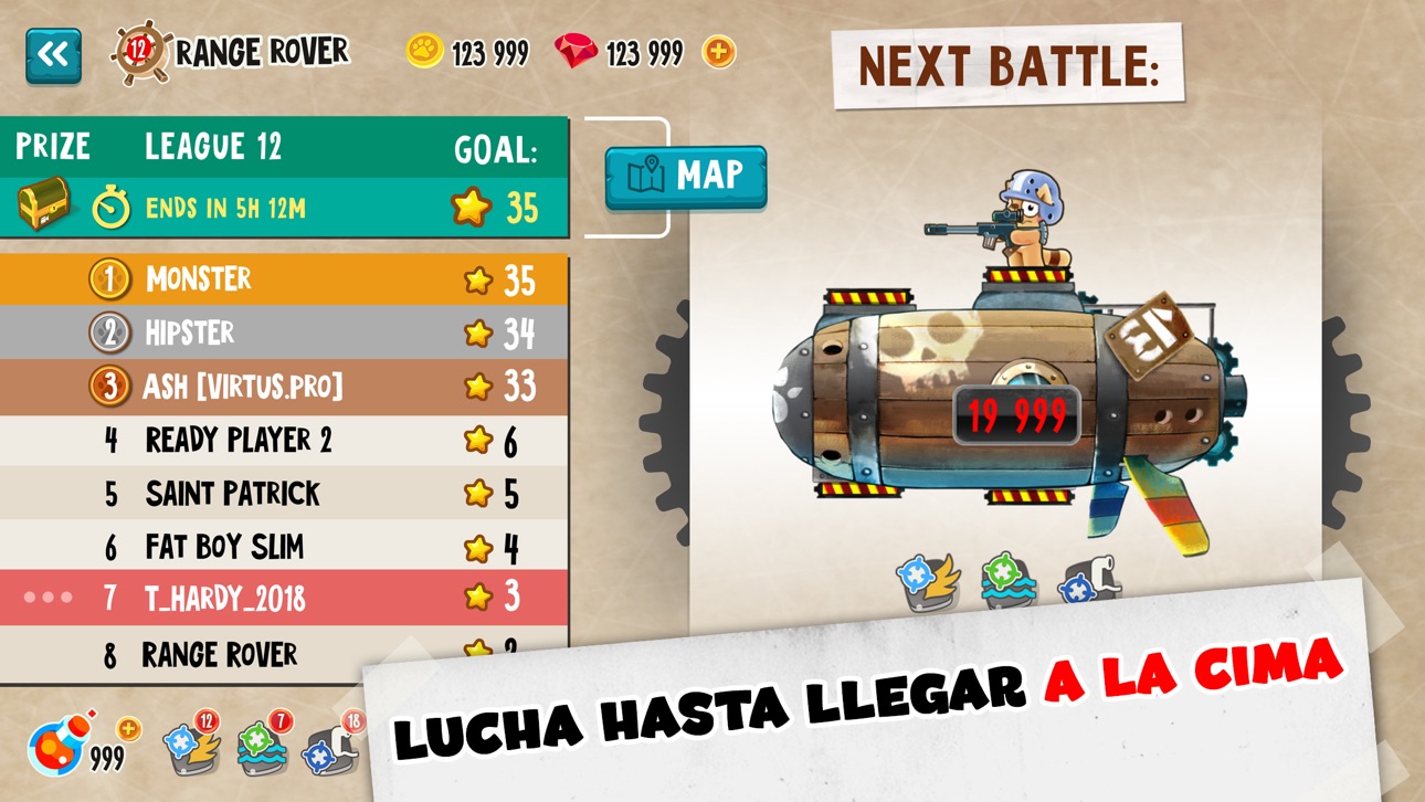 Cats vs Pigs: Battle Arena Hack screenshot 4 - iOS game interface