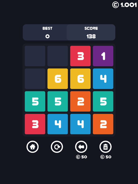 Screenshot #4 pour Slide To Six! Swipe Number