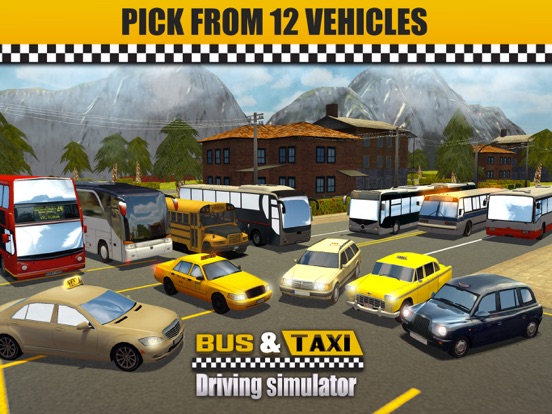 Bus & Taxi Driving Simulatorのおすすめ画像5