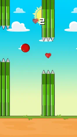 Game screenshot Flappy Red Ball - Tiny Flying hack