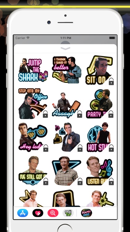 Happy Days Stickers
