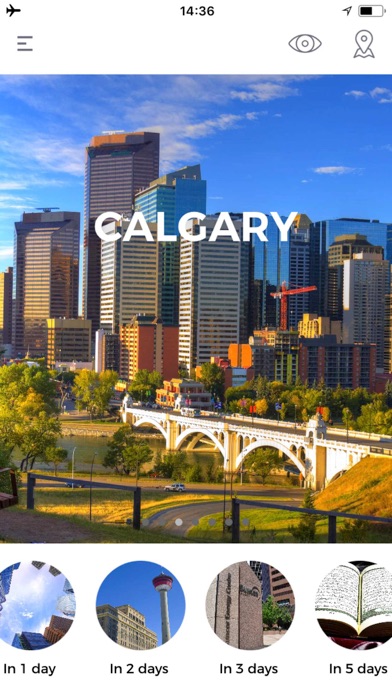 Screenshot 1 of Calgary Travel Guide Offline App