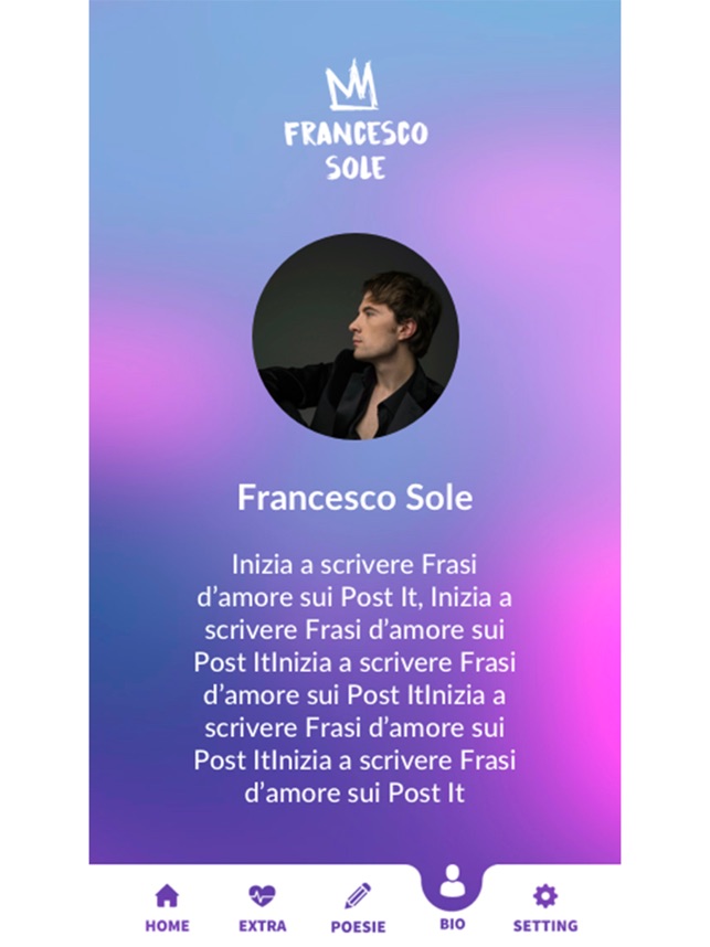 Francesco Sole Promessa D Amore Testo
