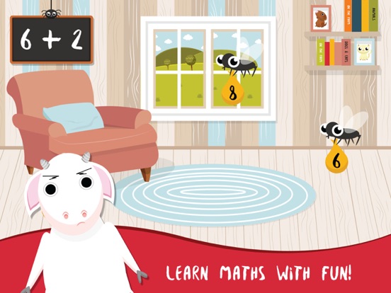 Crazy Farm Animal School iPad screenshot