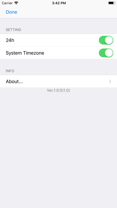 App screenshot