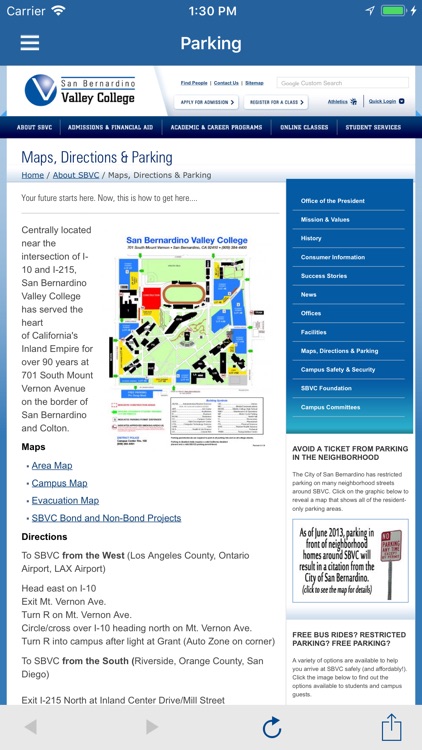 San Bernardino Valley College screenshot-5