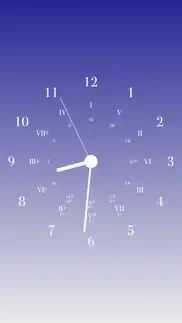 circle of fifth clock iphone screenshot 1