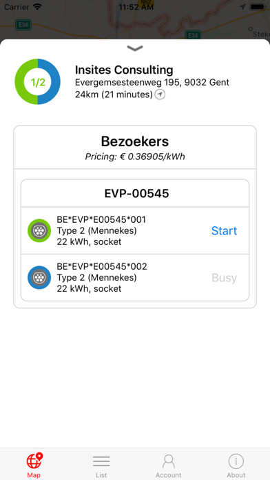 Screenshot #2 pour EV-Point MyEV