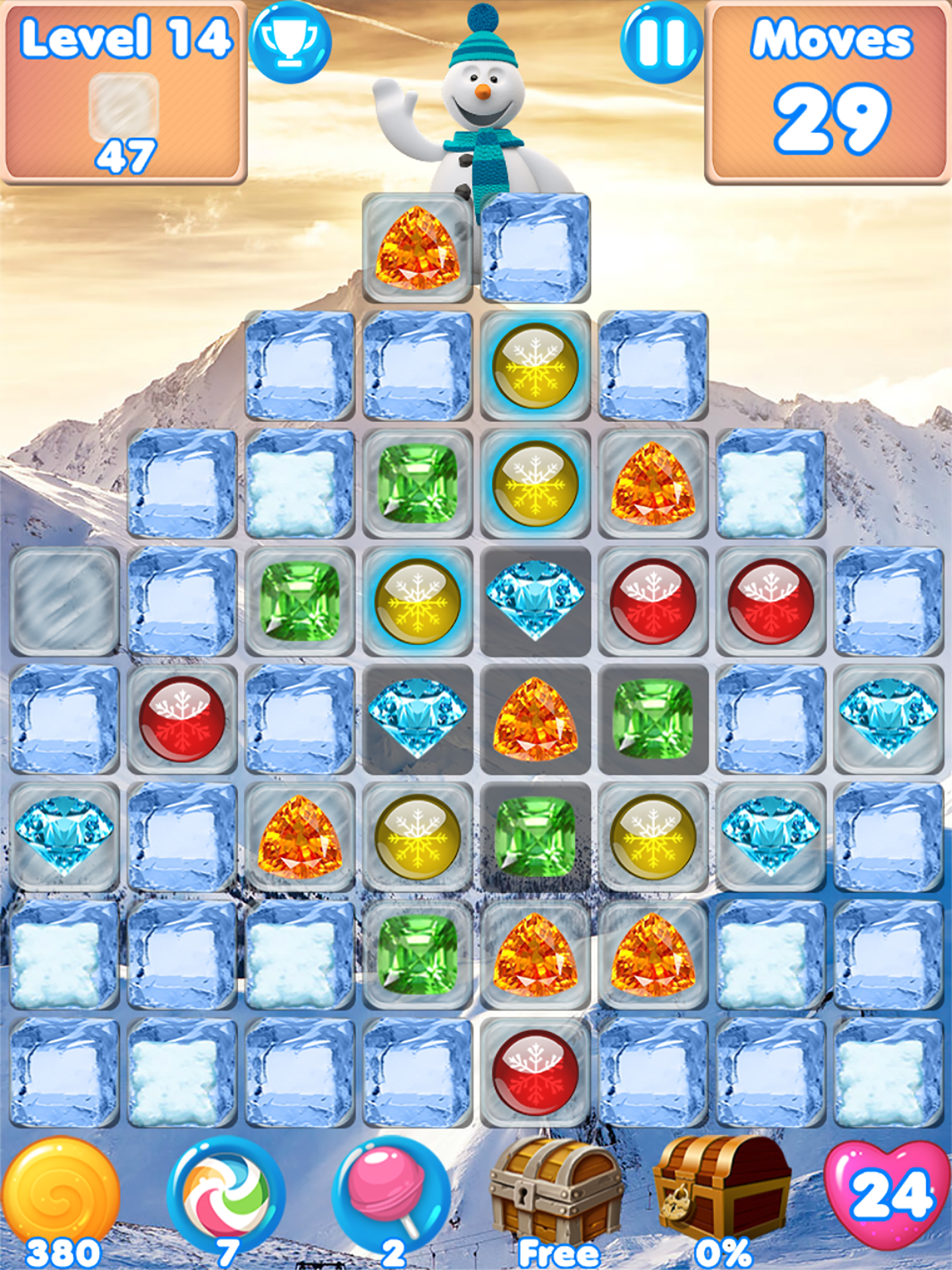 Snowman Swap - Christmas games