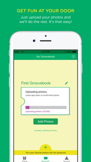 groovebook book of prints on the app store