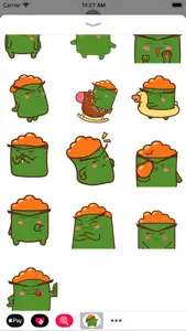 Sushi Animated Stickers screenshot #2 for iPhone