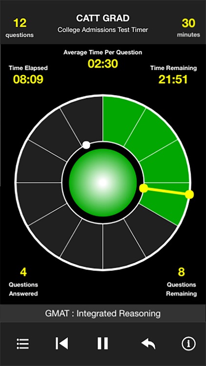 GMAT/MCAT/LSAT Timer - by CATT