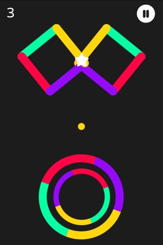 Color Cross Ball Up screenshot 4