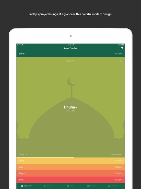 Screenshot #4 pour PrayerTime Pro: With Musollas