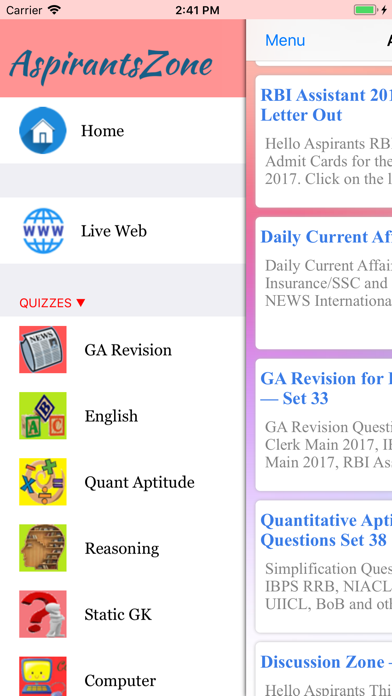 How to cancel & delete Aspirants Zone from iphone & ipad 1