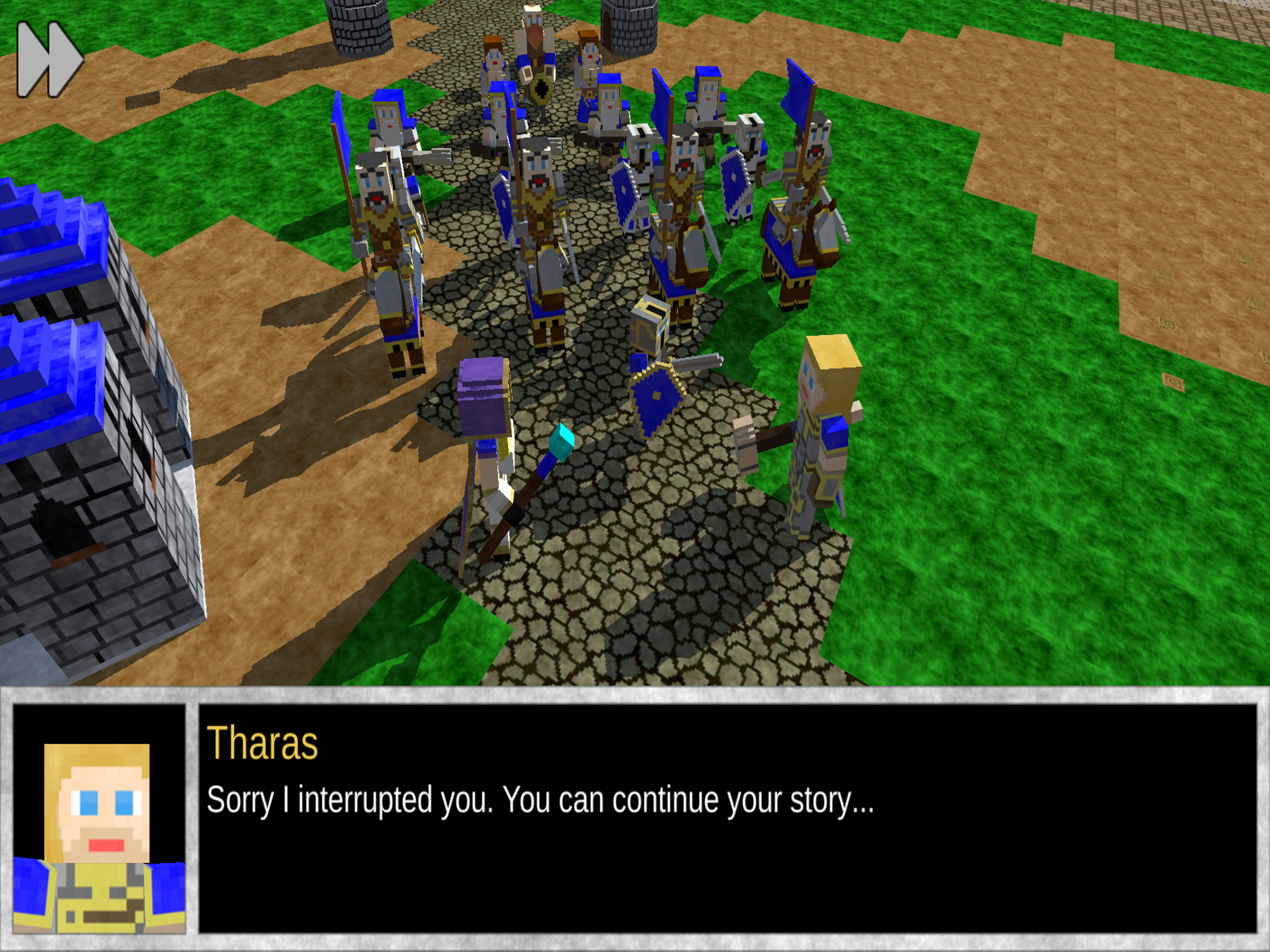 Blocky Story: War Craft screenshot 8