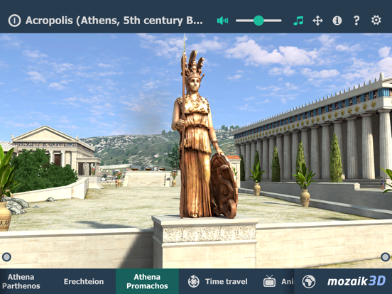 Acropolis Interactive 3D iPad screenshot 4 - Education app