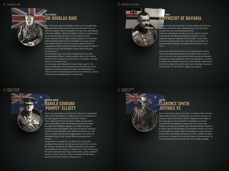 #5. WW1:Battles of Third Ypres (iOS) 由: Australian Broadcasting Corporation