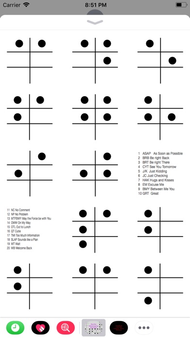 Braille Messaging Stickers screenshot 4