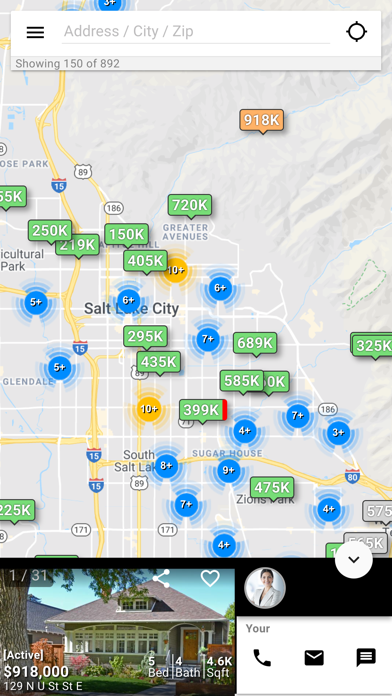 My Home Search 1 iPhone screenshot 2 - Productivity app