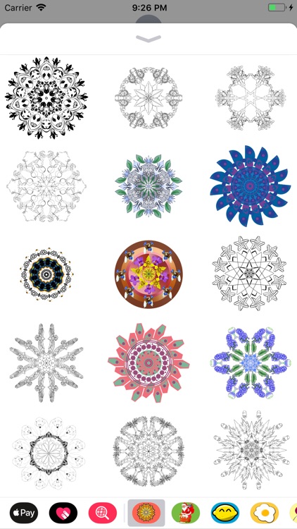 Mandala Stickers screenshot-3