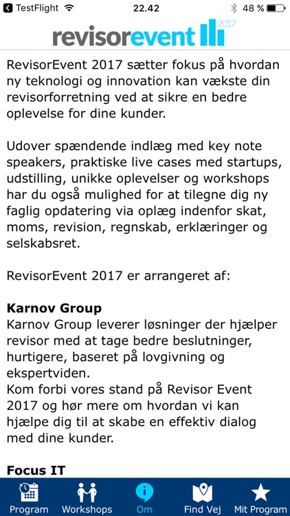 Revisor Event 2017 screenshot-3