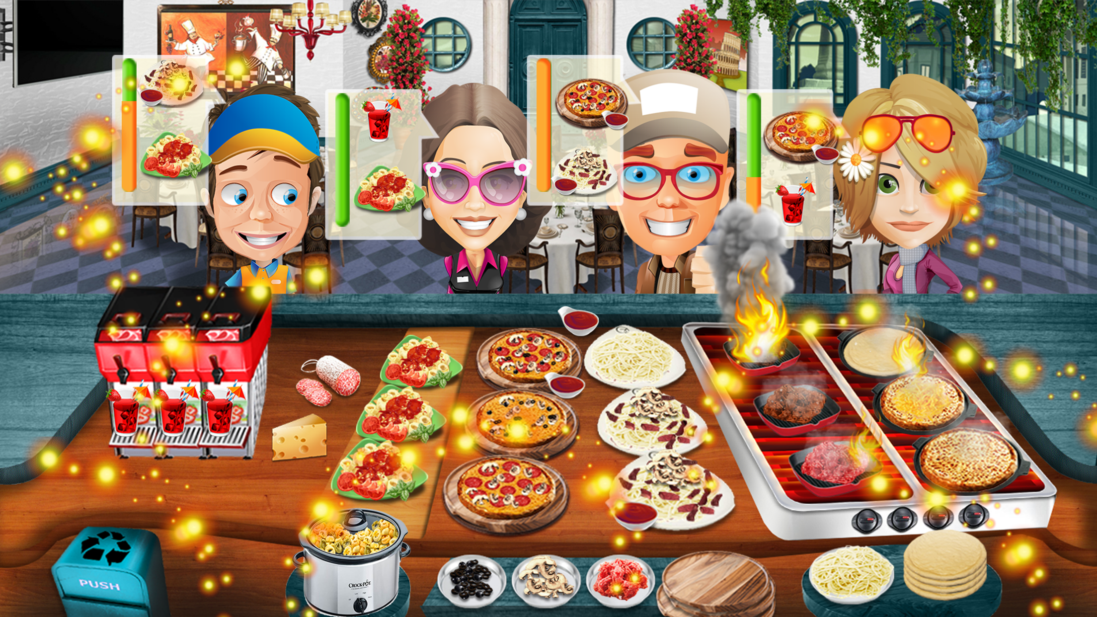 World Kitchen Fever Cooking screenshot 5
