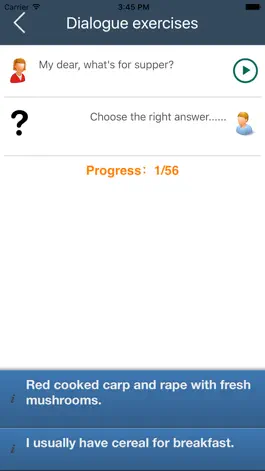 Game screenshot English listening practice 3 apk