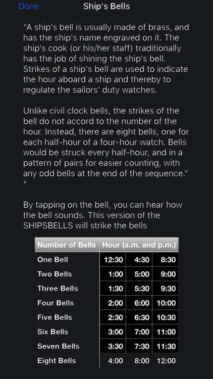 Ships Bells