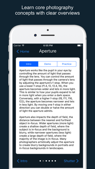 Screenshot #3 pour Lambent Photography