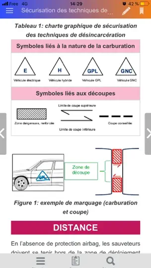 Capture d'écran de GO SR BMPM sur iPhone 2