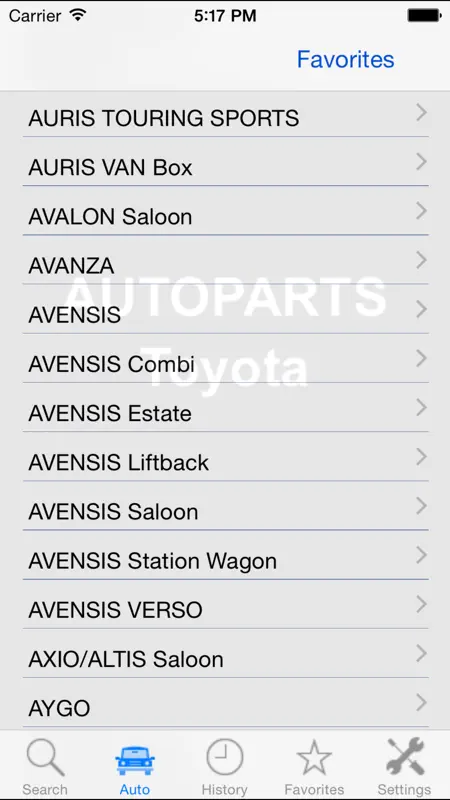 Autoparts for Toyota screenshot 2 of 5