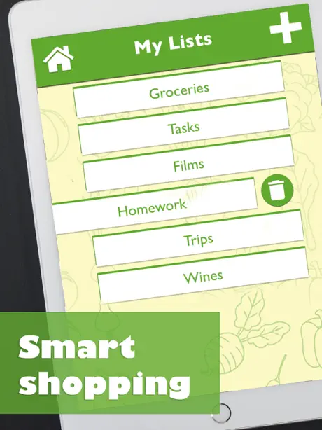 Grocery Lists Make Shopping