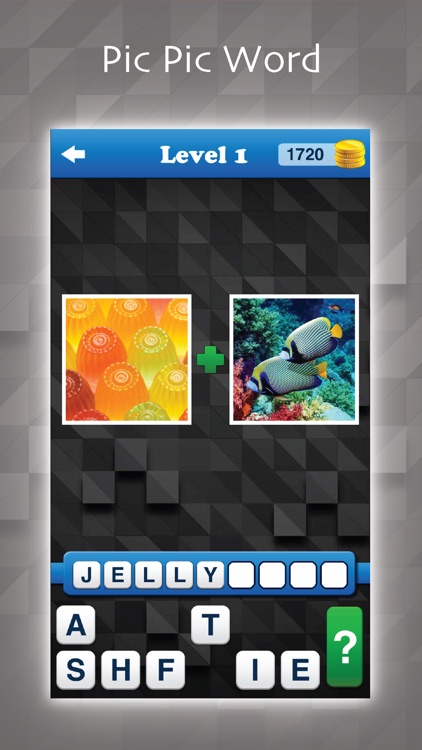 PicPicWord - New 2 Pics 1 Word Puzzle