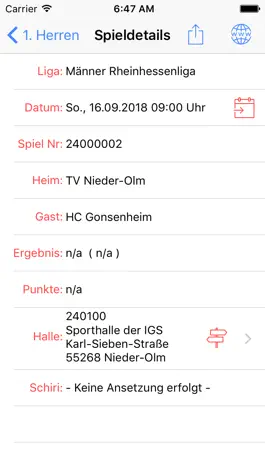Game screenshot TV Nieder-Olm Handball hack