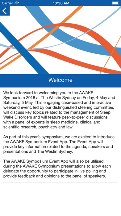 Awake Symposium 2018 screenshot 2