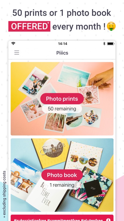 Piiics photo & books printing screenshot-0
