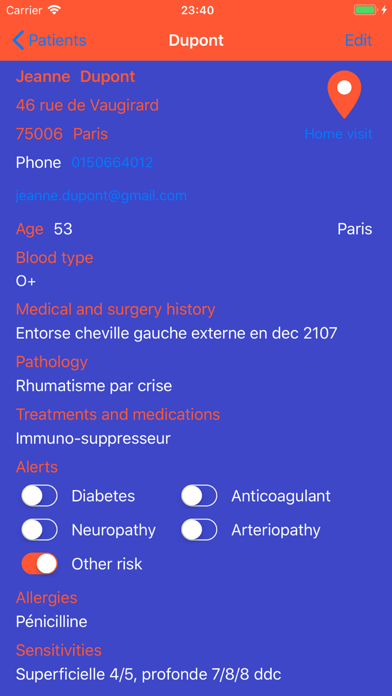 m-Patients screenshot 2
