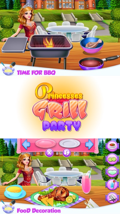 Princesses Grill Party screenshot 3