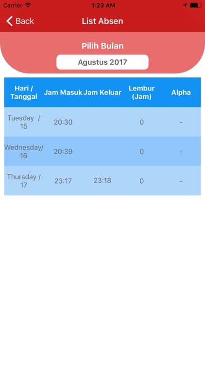 Absensi screenshot-4