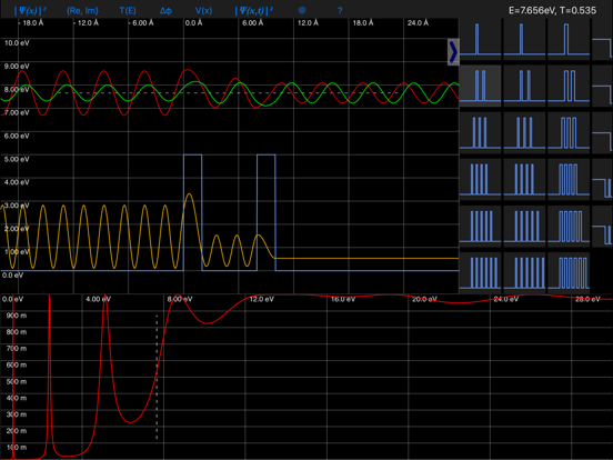 Screenshot #4 pour 1D Quantum Mechanics