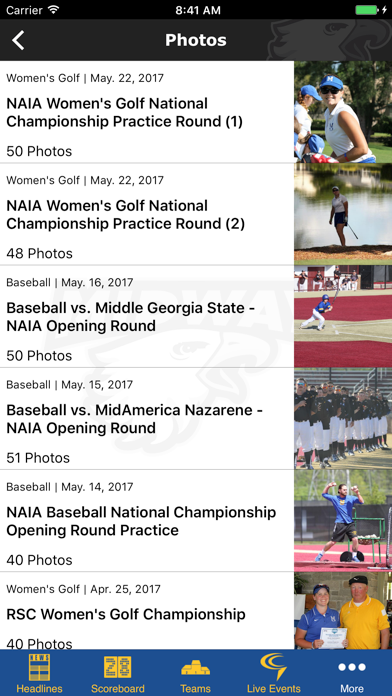 Midway University Athletics screenshot