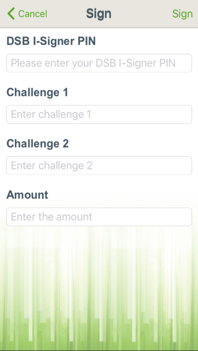Screenshot 4 of DSB I-Signer App
