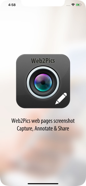 Web2Pics - Webpage Screenshots