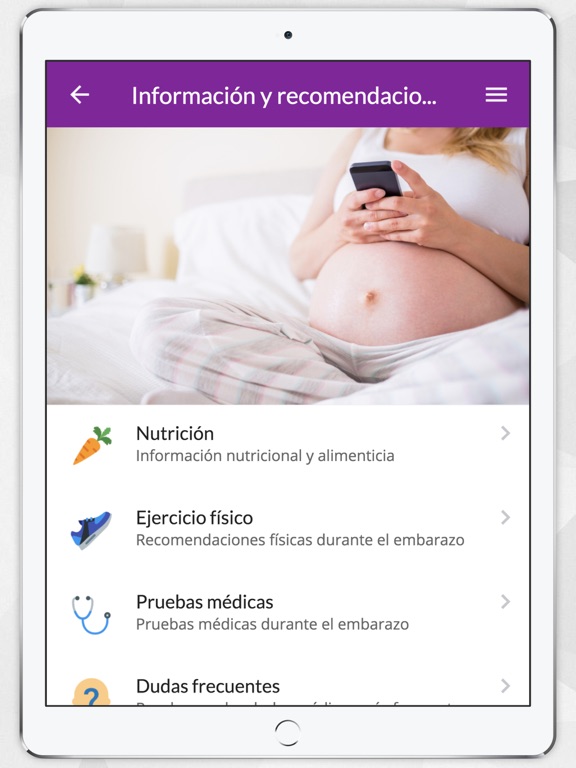 Clínica Medrano iPad screenshot 4 - Medical app