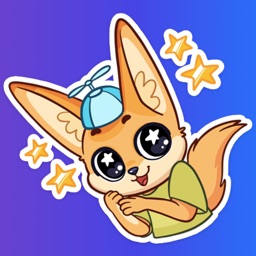 Cutie Fennec Stickers