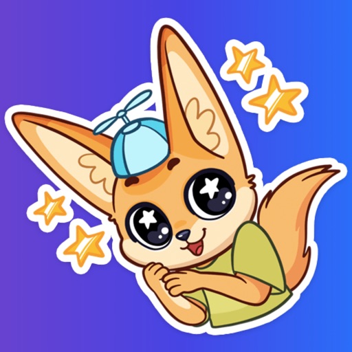 Cutie Fennec Stickers icon