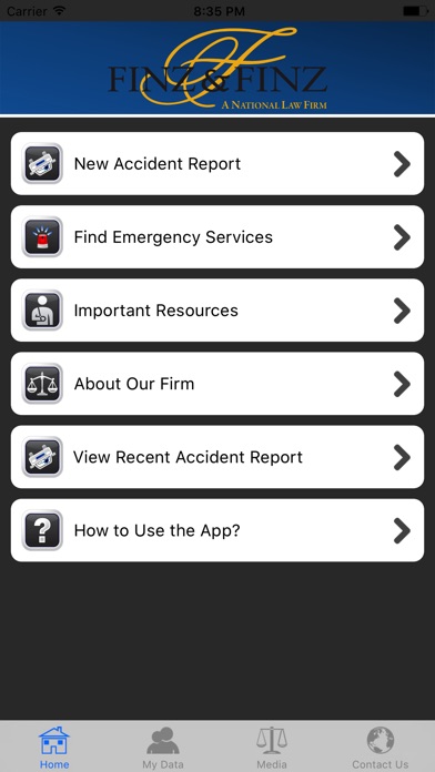 Finz and Finz Injury Help App screenshot 2