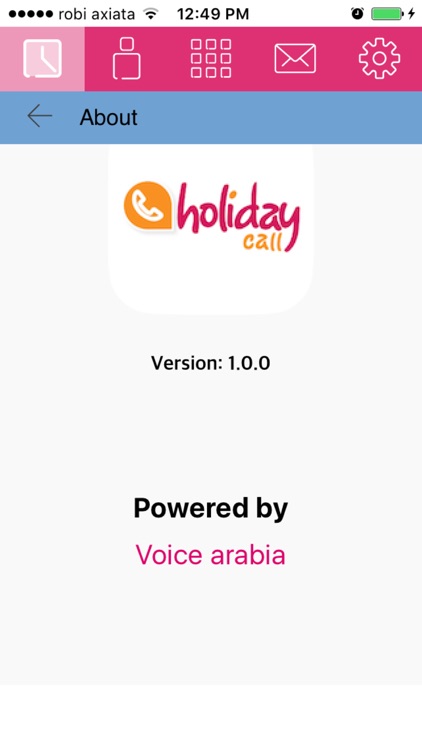 Holidaycall screenshot-3